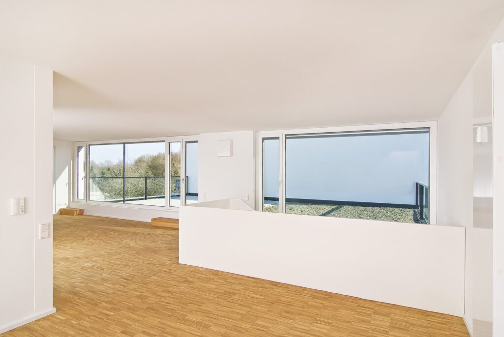 An der Donau Ingolstadt – Galerie über dem Wohnraum