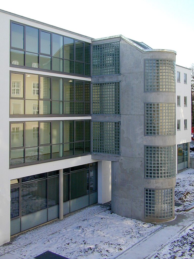 Beckerstraße Ingolstadt – Innenhof über der begrünten Tiefgarage