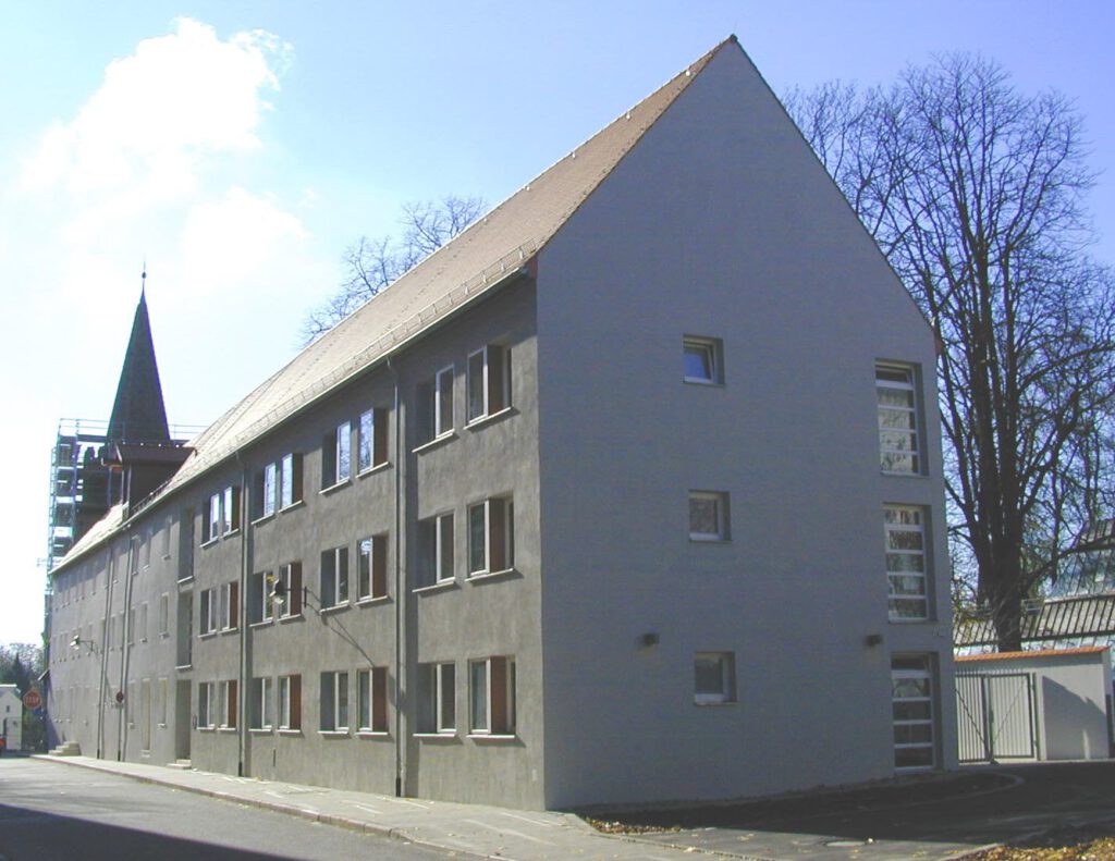 Studentenwohnheim Zur Glock´n Ingolstadt – Straßenansicht des Neubaus