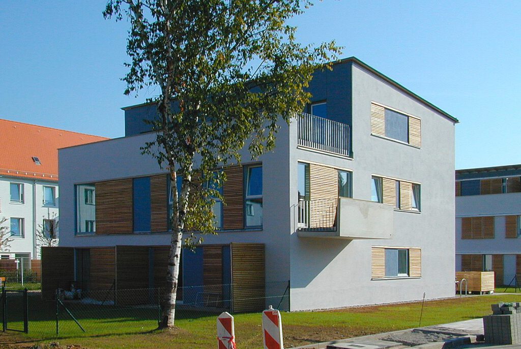 Sanierungsgebiet Goethestraße – Wohngebäude zwischen Bestandsbauten
