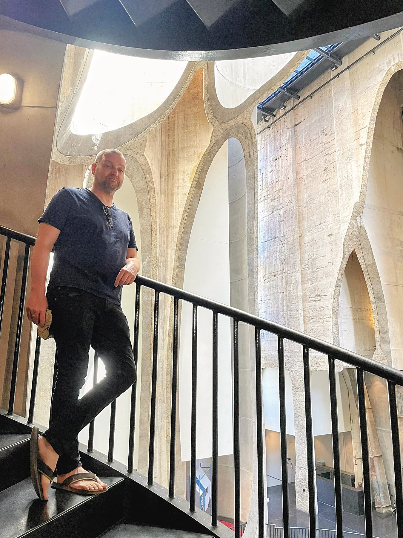 Tobias Brand im Zeitz MOCAA in Kapstadt